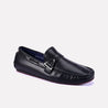 alfred black modish loafers