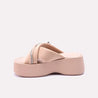 alison fawn casual platform slides for women