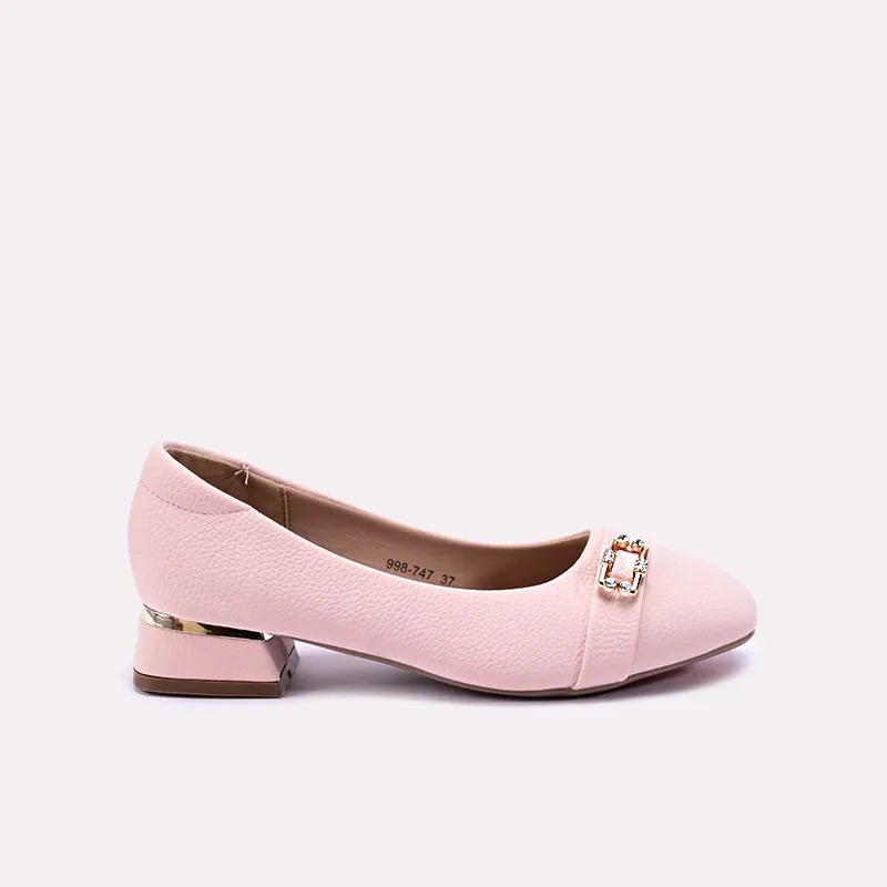 alwara women pink casual pumps