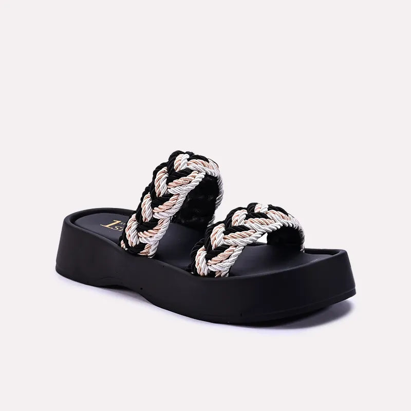 annabelle black platform slides