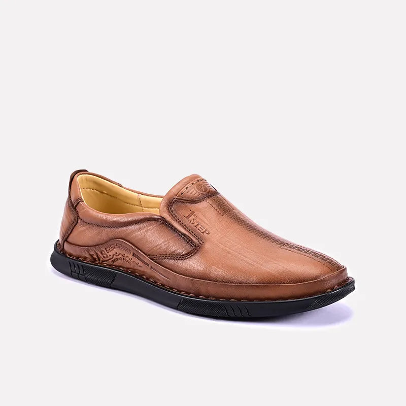 asher khaki casual shoes