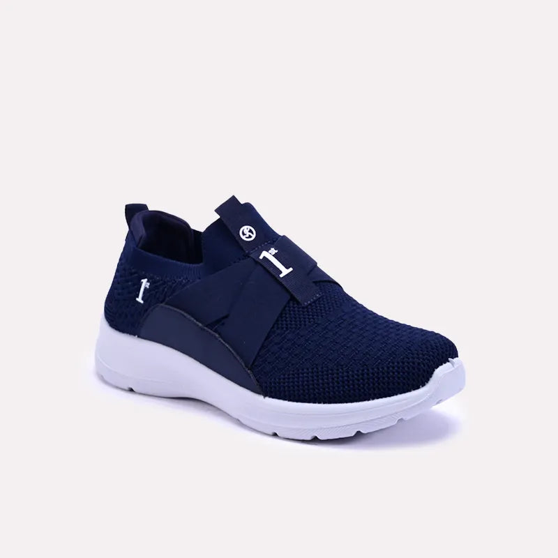 audrina blue slip on sneakers