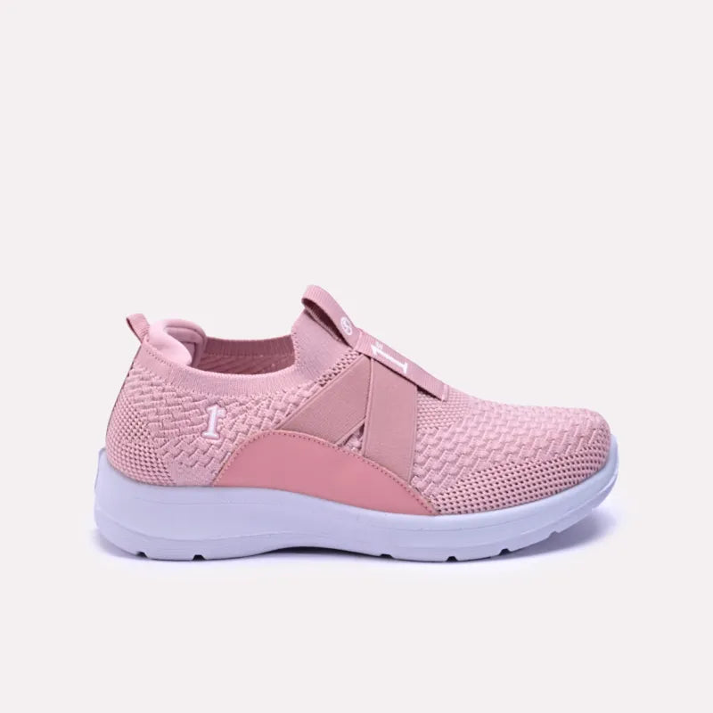 audrina womens pink slip on sneakers