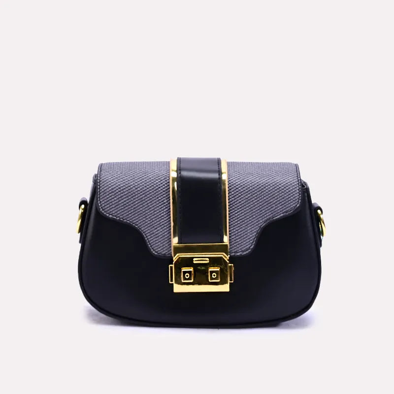 aura black luxury handbag