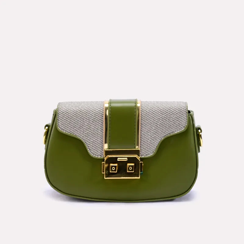 aura green luxury handbag