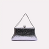 ava silver clutch back