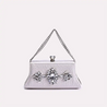 ava white clutch front