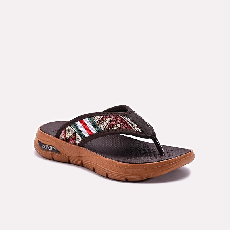 Baba Brown Casual Slippers 0630293