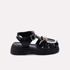 Baby Black Casual Sandal 0721043