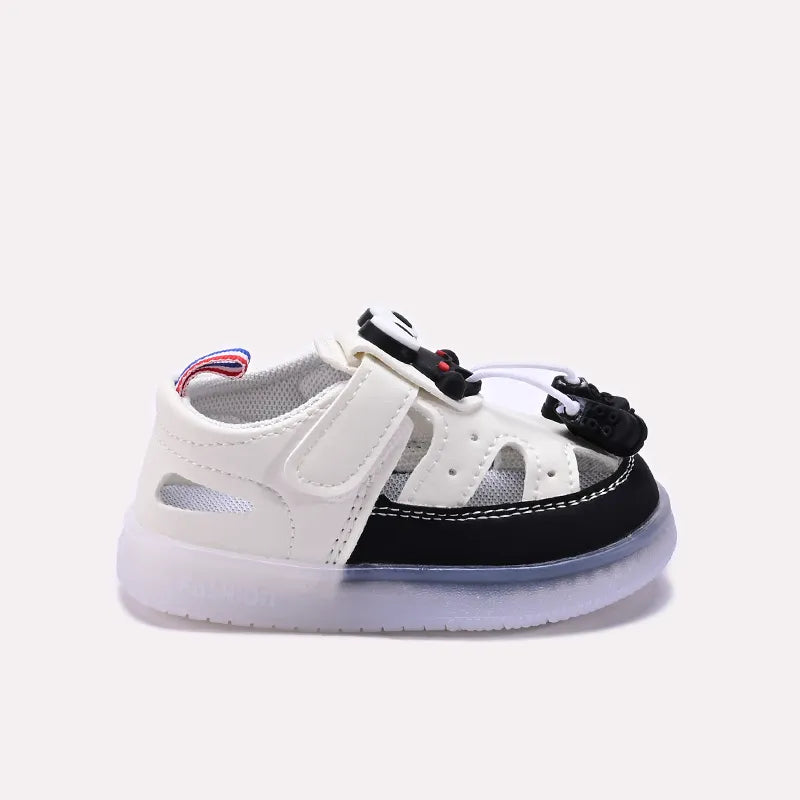 Baby Black Casual Sandal 0721054