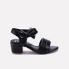 Girls Black Sandals