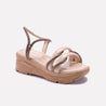 baby girls fawn chunky sandals