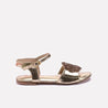 girls gold sandals