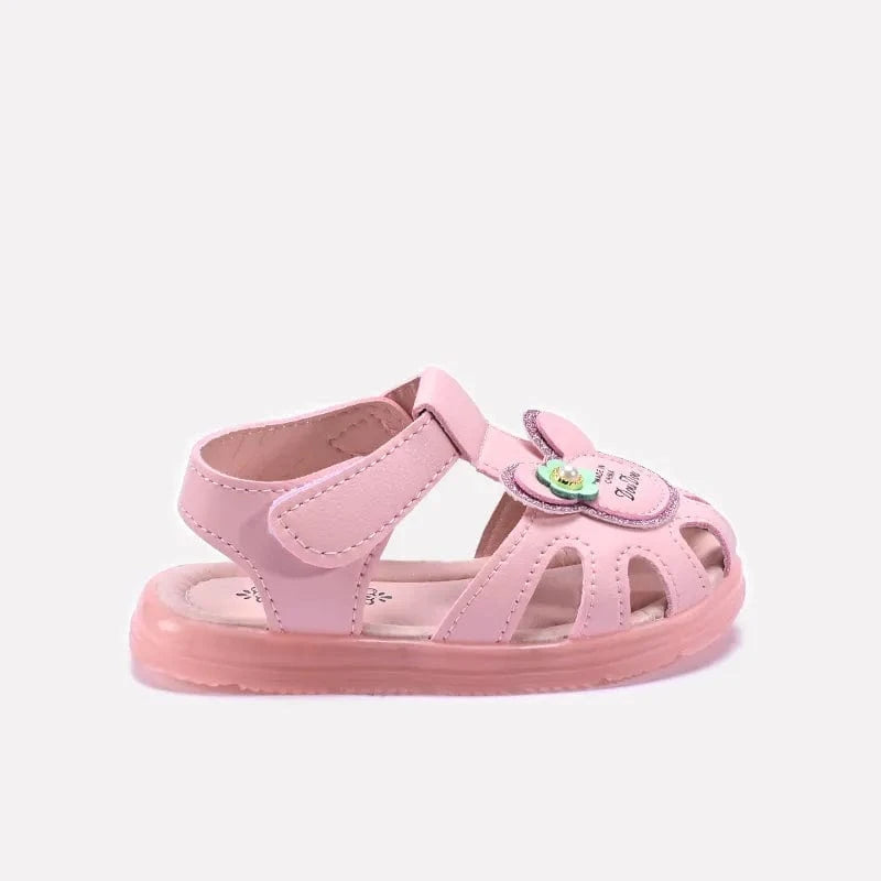 Girls Pink Cute Sandals