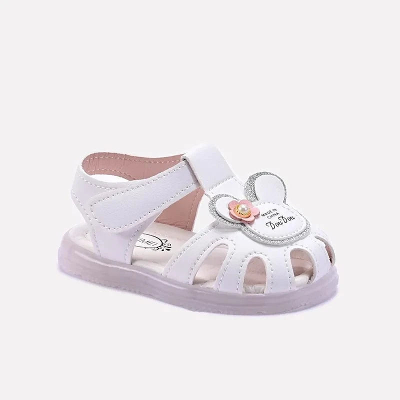 Baby Girls White Cute Sandals