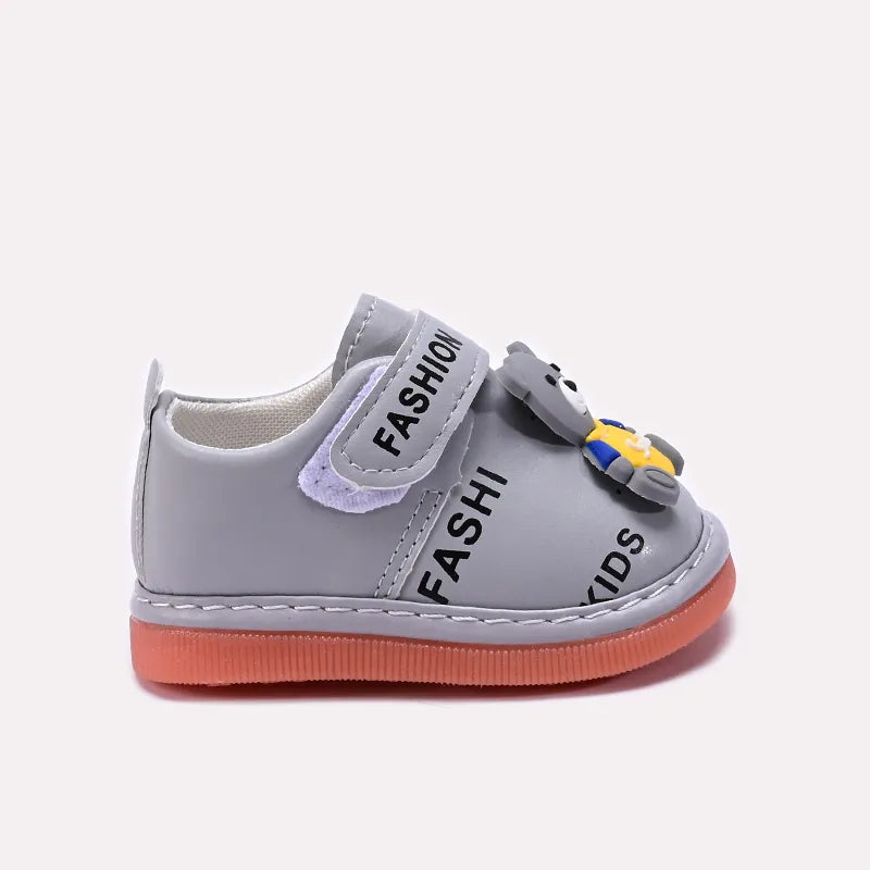 Baby Gray Sneaker Shoes 0740071