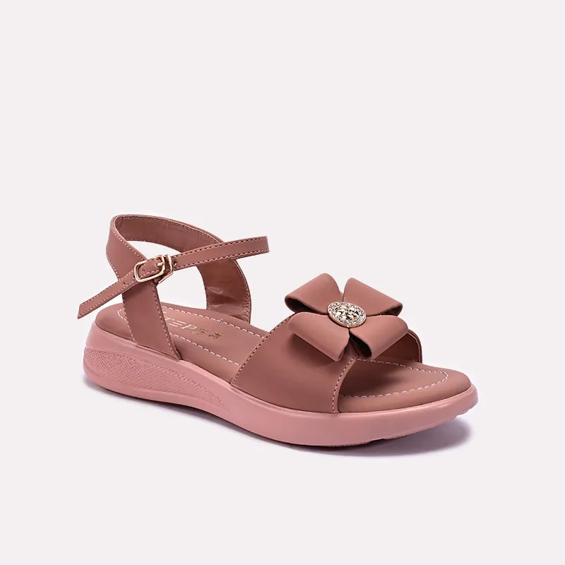 Peach Casual Sandals