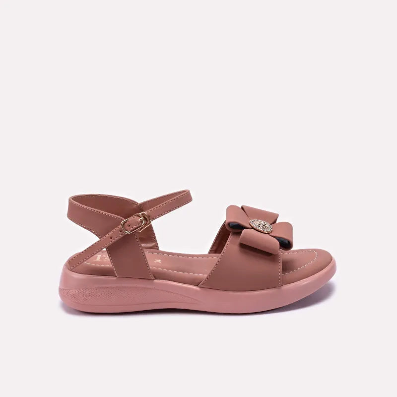 Peach Casual Sandals Baby