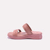 Peach Casual Slippers for Baby