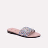 Peach Casual Slippers