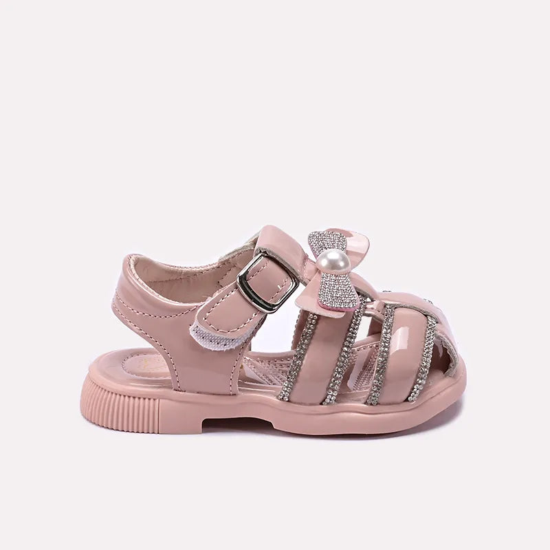 Baby Pink Casual Sandal 0721039