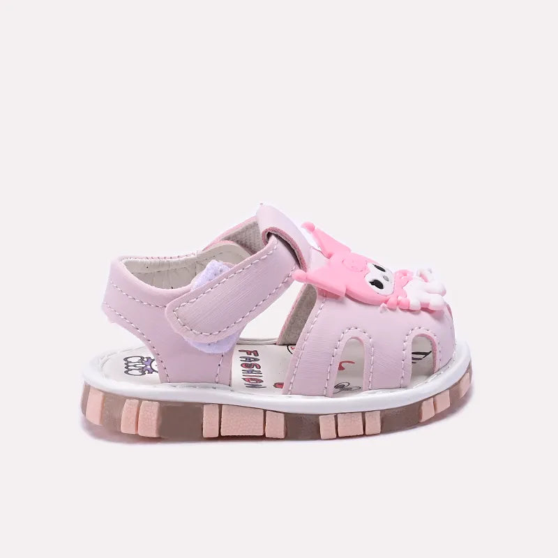 Baby Pink Casual Sandal 0721049