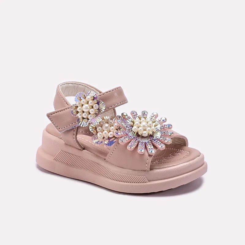 Baby Pink Casual Sandal 0721051