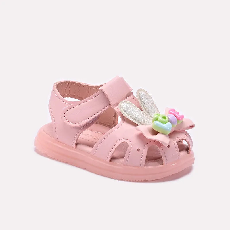 Baby Pink Casual Sandal 0721055
