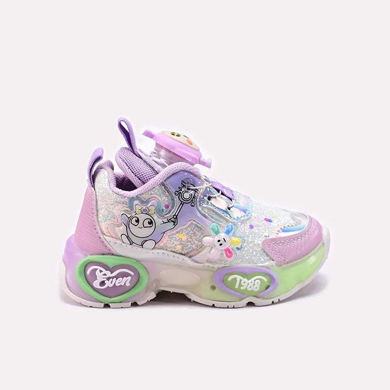Baby Purple Jogger Shoes 0750313