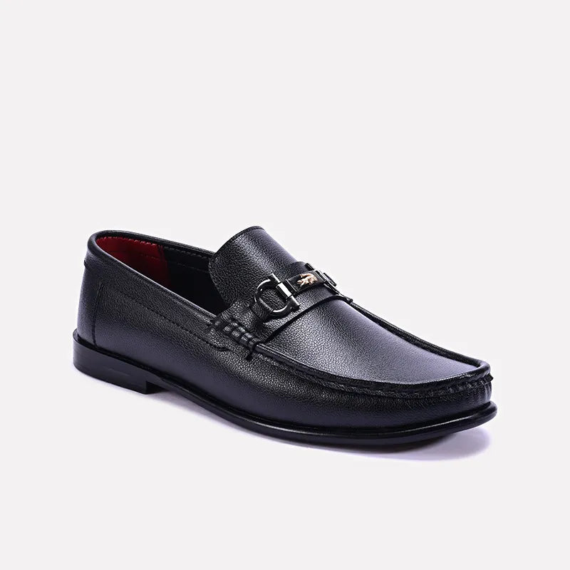 barrington black loafers shoes