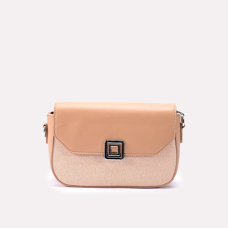 Beige Casual Hand Bags