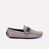 benedict men gray penny loafers