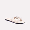 berenice fawn fancy criss cross slippers