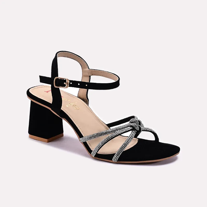Black Bridal Sandals 0420841