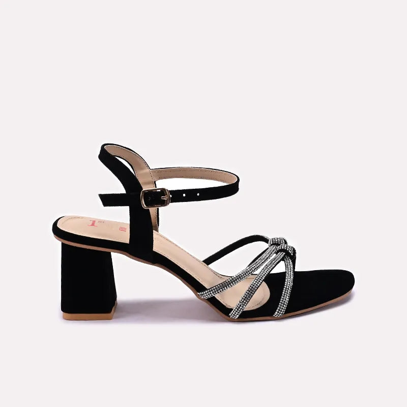 Black Bridal Sandals 0420841