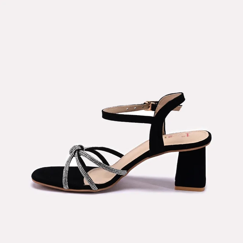 Black Bridal Sandals 0420841