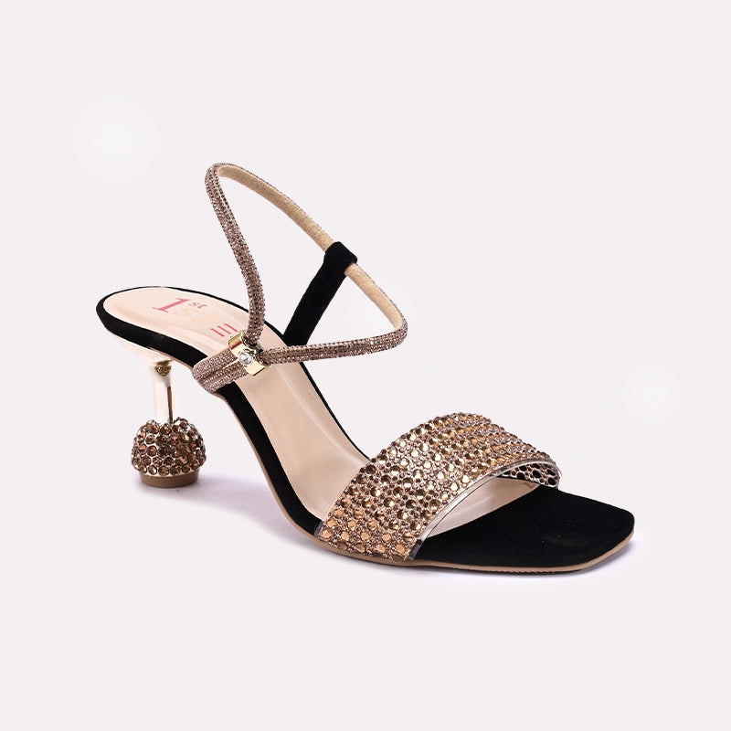 Black Bridal Sandals 0421448