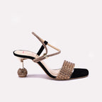 Black Bridal Sandals 0421448