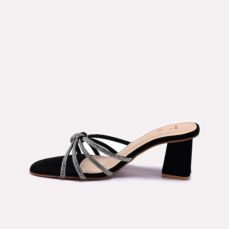 Black Bridal Slippers 0411641