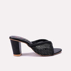 Black Bridal Slippers 0412847