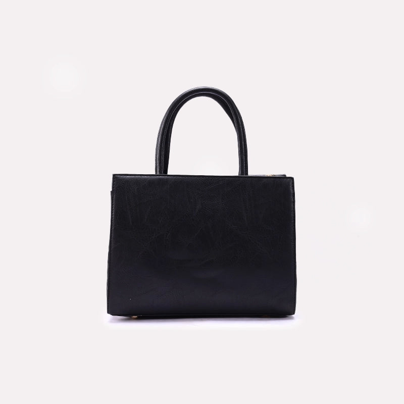 Womens Black Casual Shoulder Bag