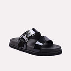 Black Casual Slippers