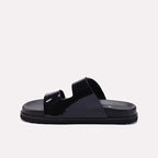 Black Casual Slippers for Men