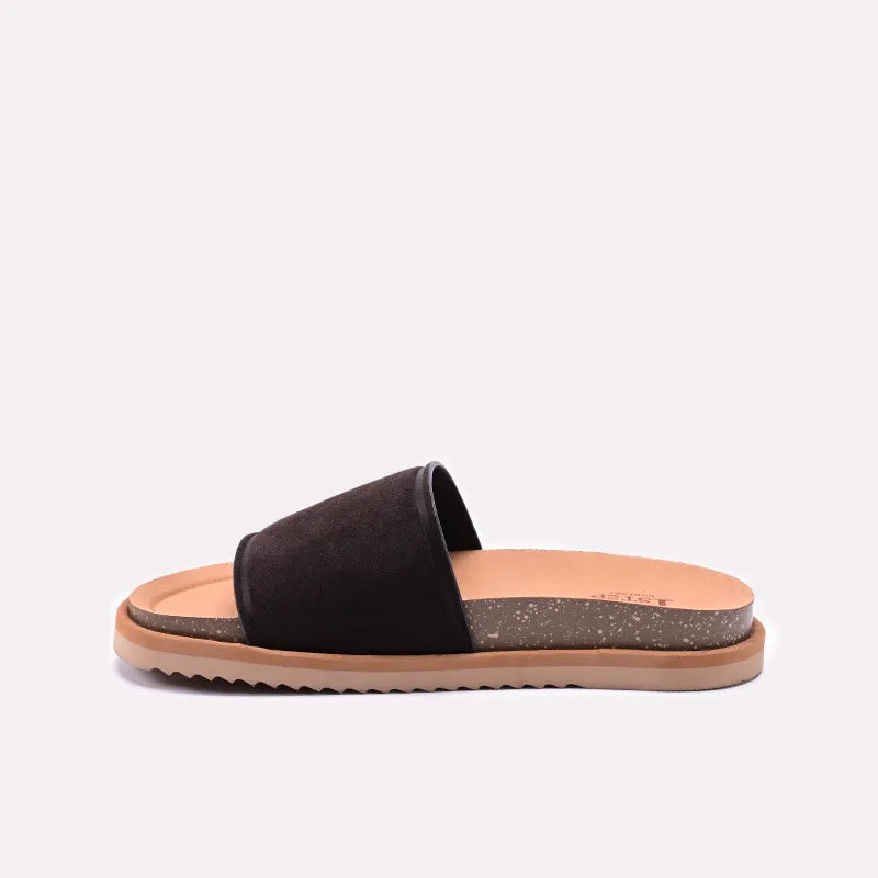 Black Casual Slippers for Men