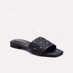 Black Casual Slippers For Women