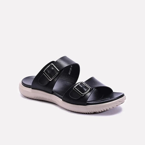 Black Casual Slippers Men 0151066