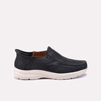 Mens Black Comfy Casual Shoes
