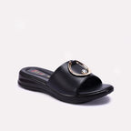 Black Comfy Casual Slippers