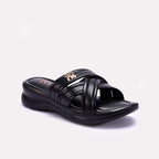 Black Comfy Casual Slippers
