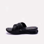 Black Comfy Casual Slippers for Women